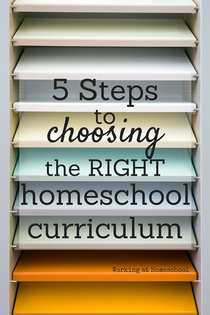 Five Steps to Choosing the Curriculum that’s Right for You