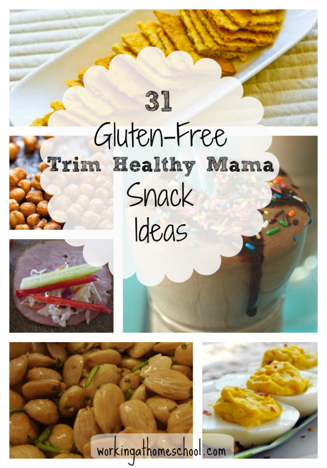 31 Gluten-Free Trim Healthy Mama Snack Ideas!