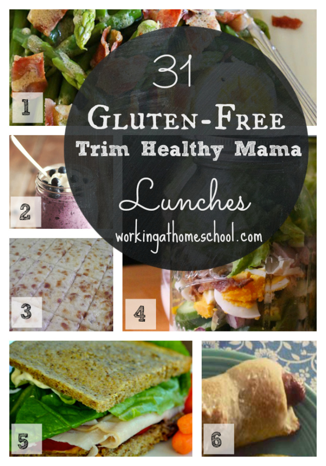 31 Gluten-Free (and Sugar-Free) Trim Healthy Mama Lunches