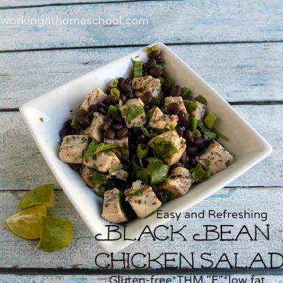 Healthy Black Bean Chicken Salad