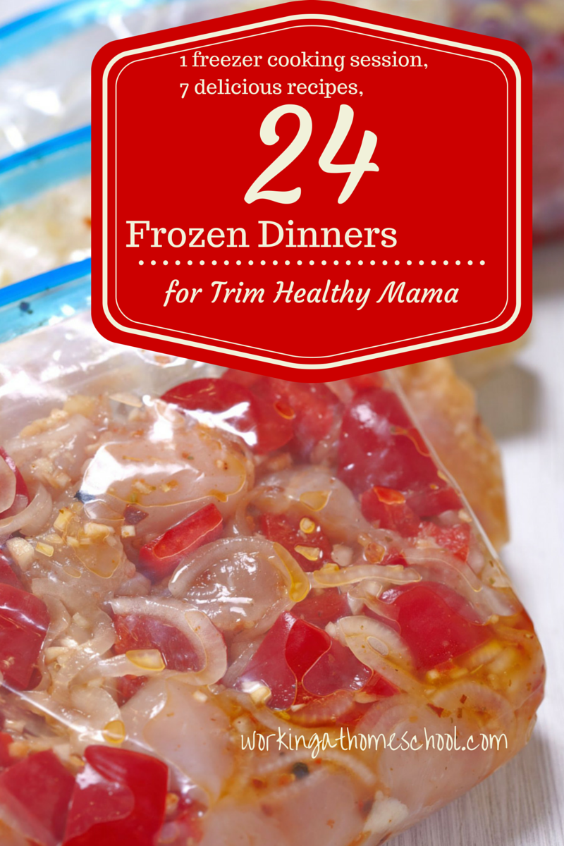 Part 4 – Every Mom’s Guide to Getting Organized –  Save time in the Kitchen with GF THM Freezer Meals!