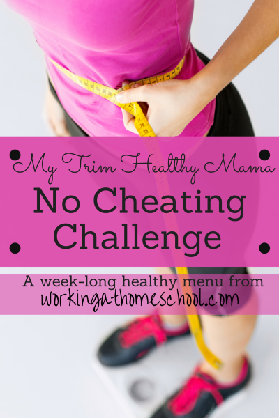 My Trim Healthy Mama No Cheat Challenge!