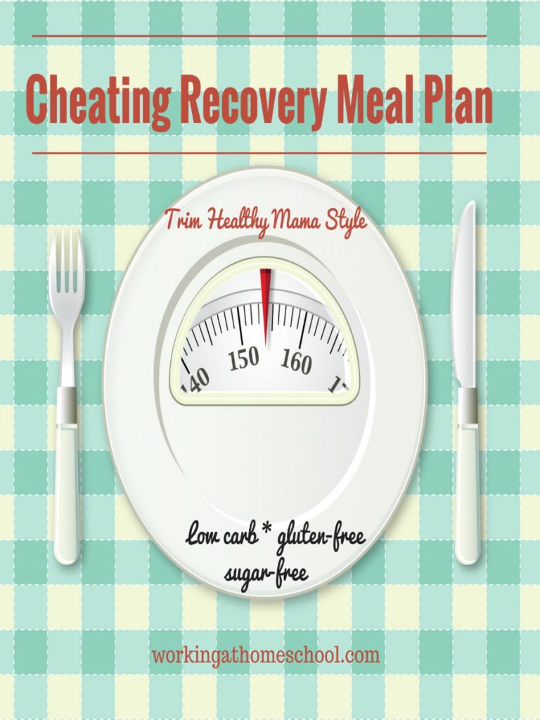 Cheating Recovery Meal Plan
