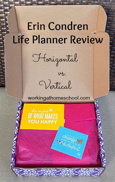 Erin Condren Life Planner Review Horizontal vs. Vertical