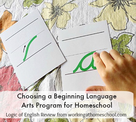 Choosing a Language Arts Homeschool Program