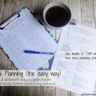 Meal Planning Made Easy – works for Trim Healthy Mama