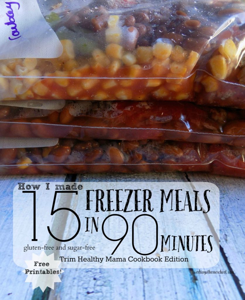How I made 15 freezer meals in 90 minutes