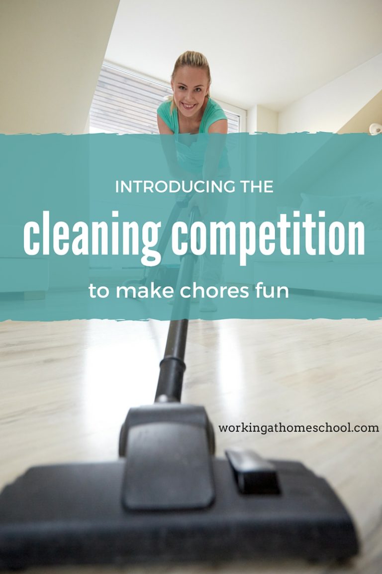 The Cleaning Competition to Make Chores Fun (and get them done!)