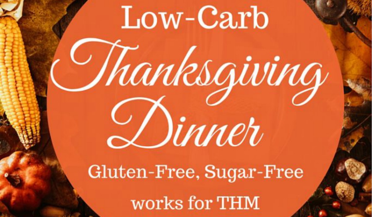 Trim Healthy Mama Thanksgiving with free printables