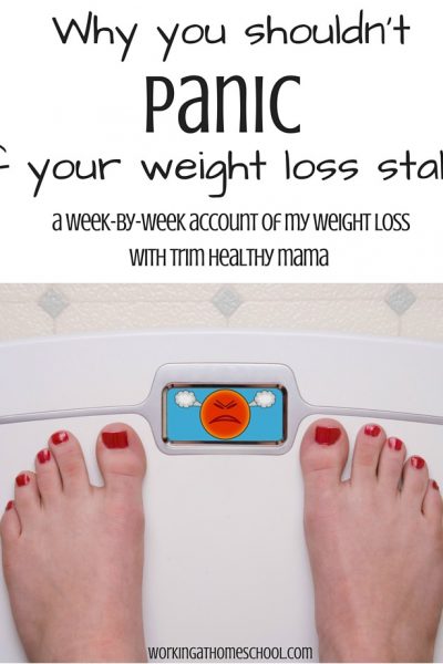 Why you shouldn’t panic if you have a weight loss stall
