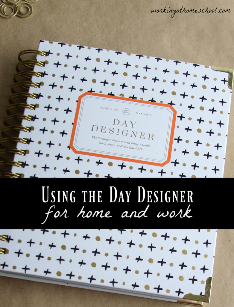 How you can use the Day Designer to get organized! So cute!