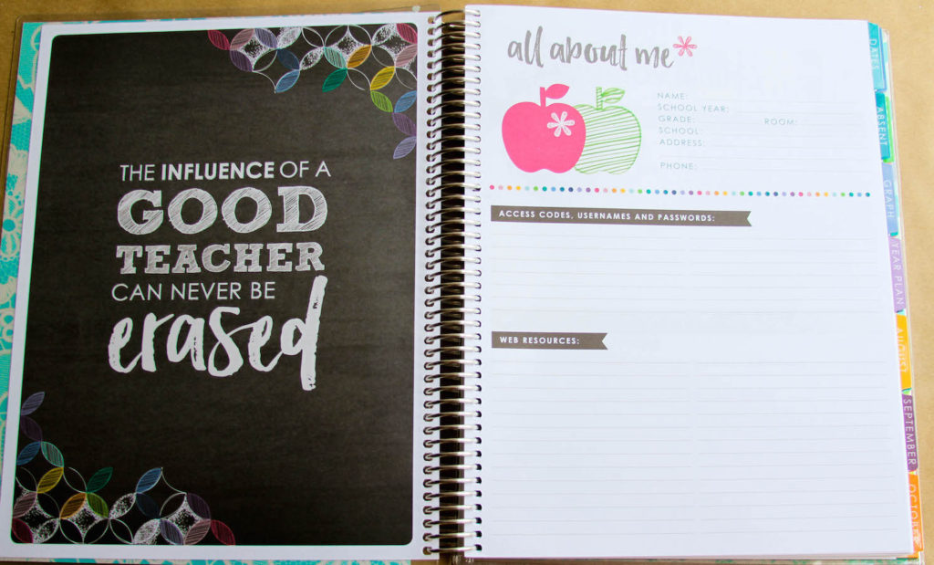 The best lesson planner for homeschool lessons - I switched to an Erin Condren this year and I LOVED it! There's a coupon code in this post, too!
