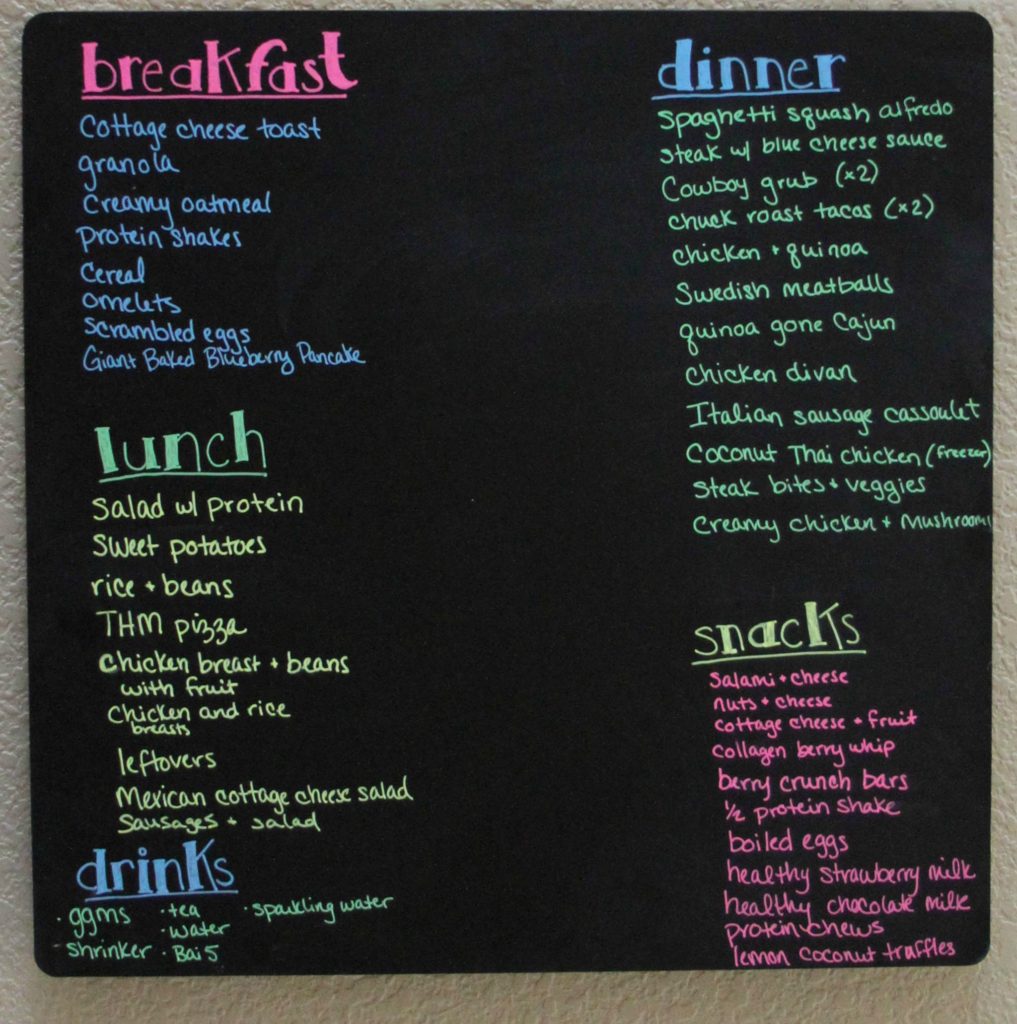 Great meal ideas, and the meal planning idea that has saved me from wasting food and kept us eating healthy! Love this!