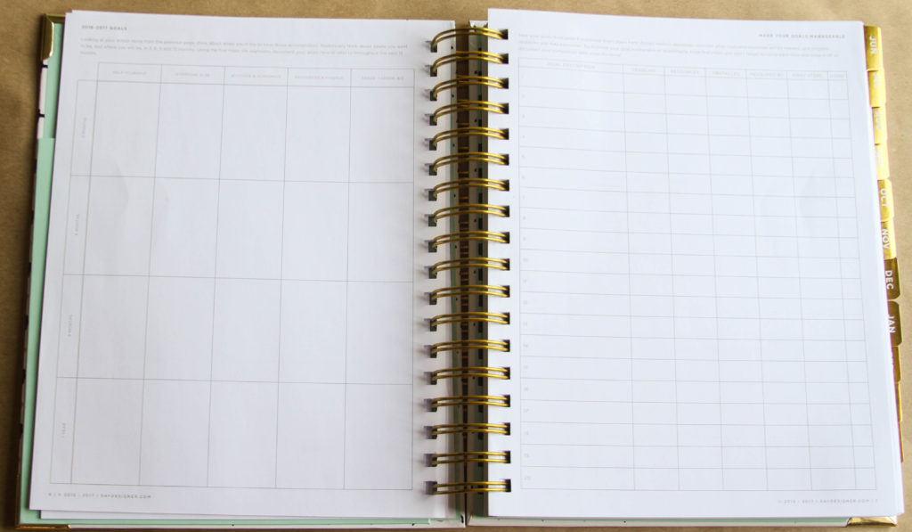 The Day Designer - gorgeous planner with some cool features! Great for organizing home and work life!