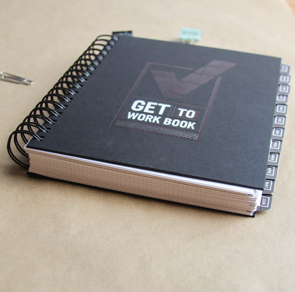 The Get to Work Book- this looks like it's perfect for goal setting and getting things done.