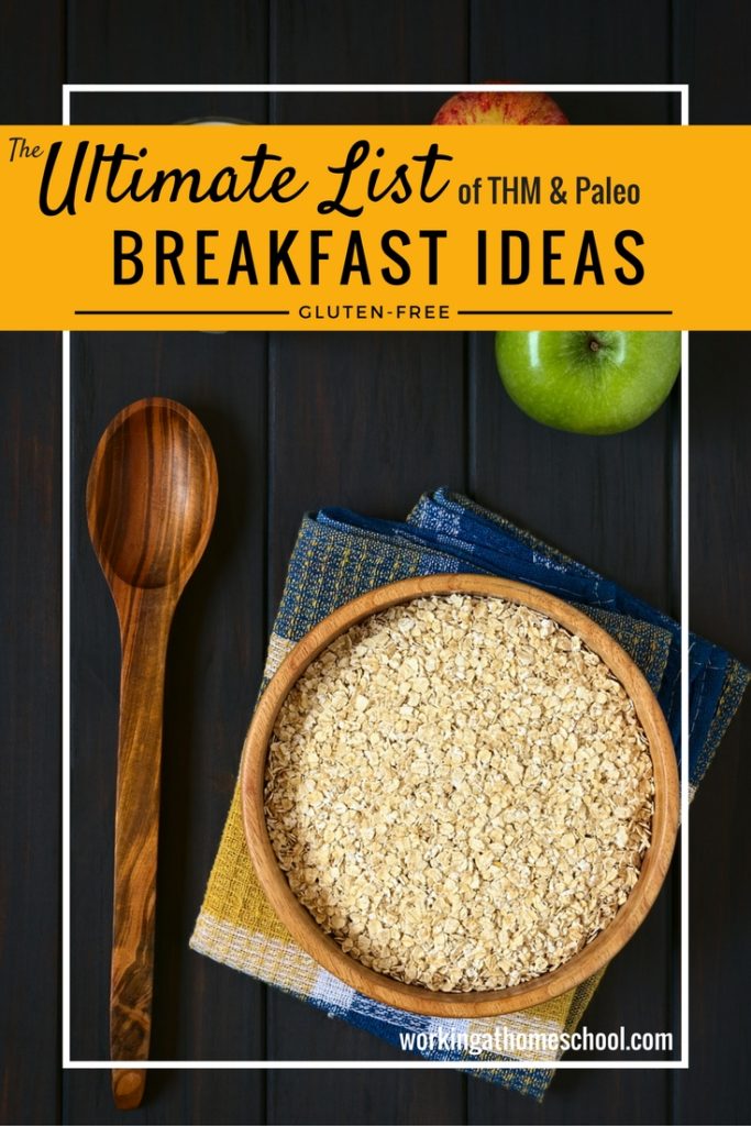 Thanks to this list, I never get bored with breakfast! Here's a master list of Trim Healthy Mama breakfast ideas - with tons of Paleo! SO MANY great THM breakfast ideas, all in one place!