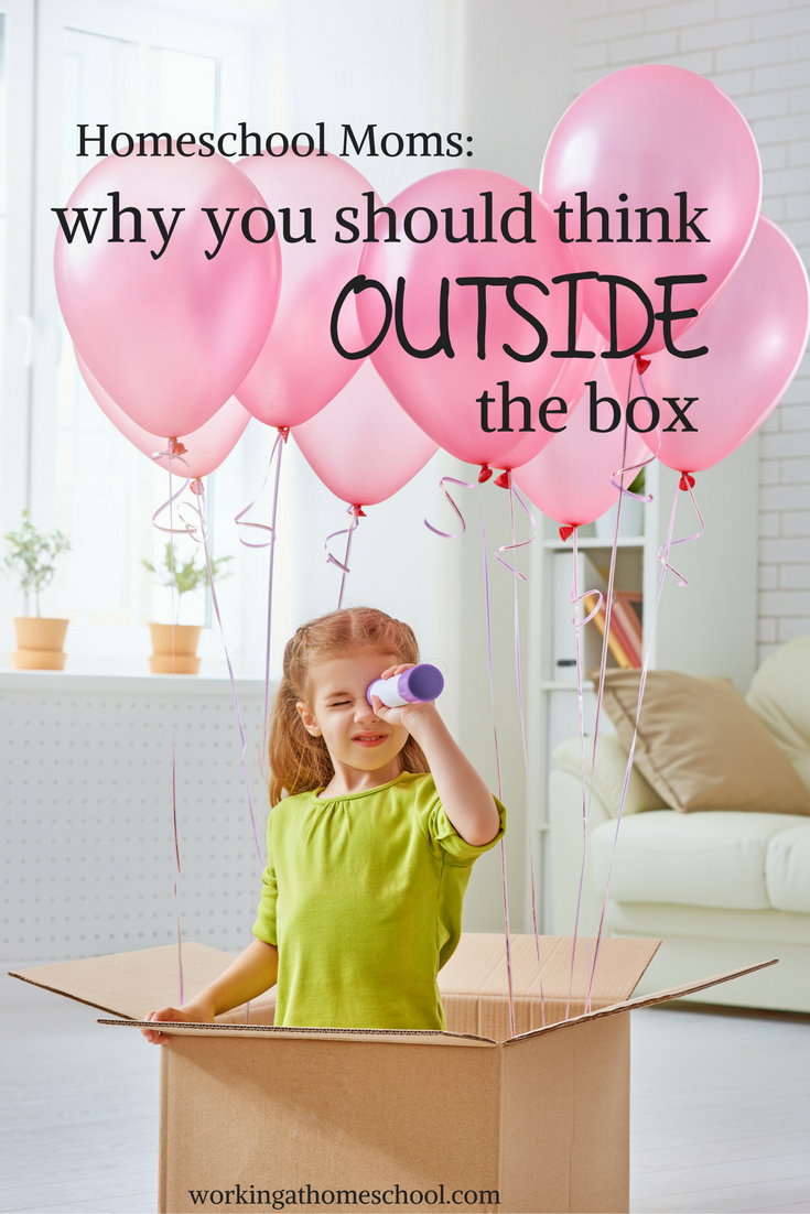 Homeschool Guest Post: Think Outside the Box
