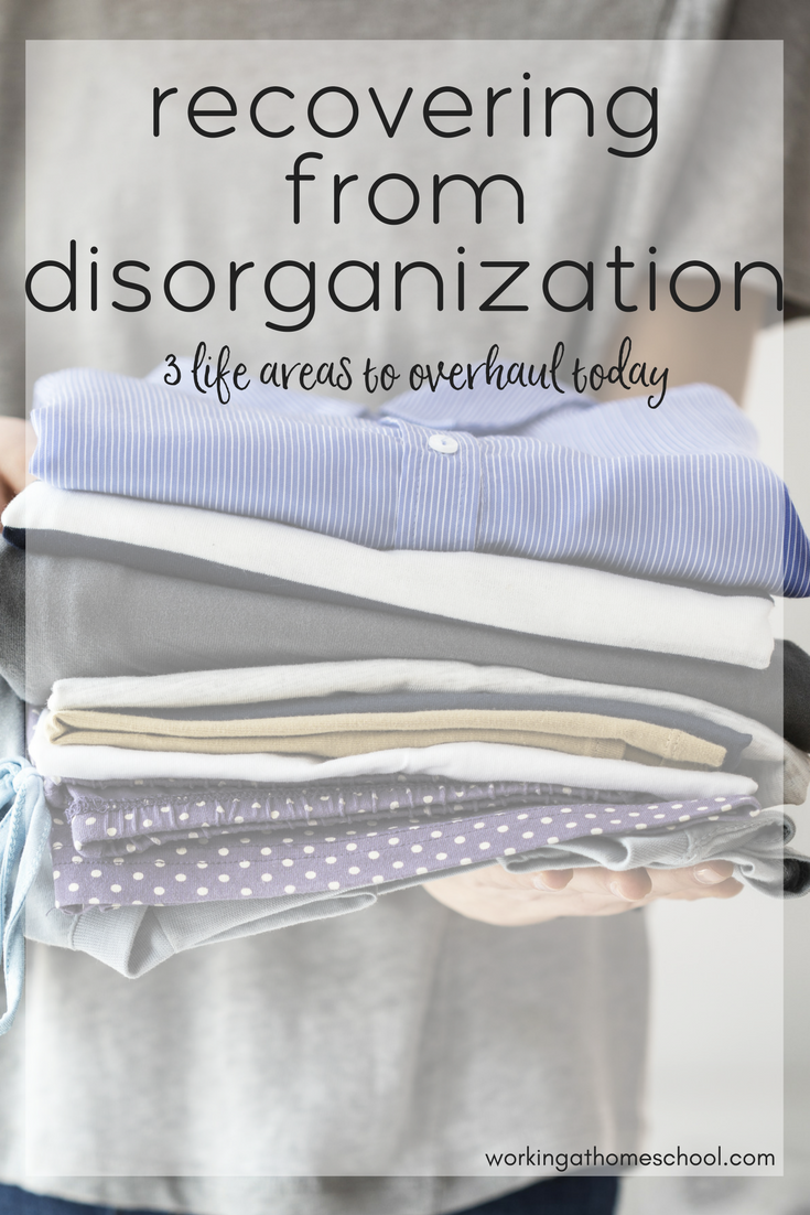 As a SAHM and WAHM, I had to make some changes to stay organized and avoid disorganization mistakes like this one. 