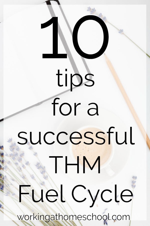 Top 10 tips for a THM Fuel Cycle - if you're a Trim Healthy Mama, this can REALLY help!