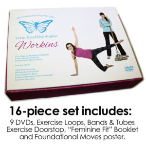 Trim Healthy Mama's "Workins" program comes with everything you need to work out in 20 minutes - but does it really work? #trimhealthymama #thm #exercise #workout