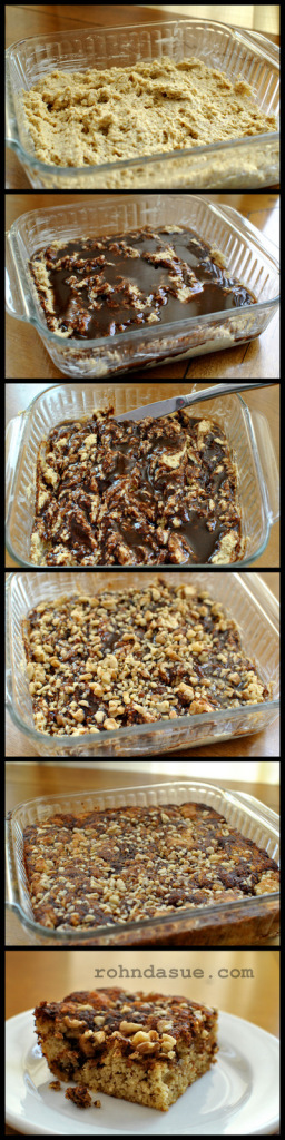 Delicious, moist THM Coffee Cake! Perfect for a Trim Healthy Mama breakfast!