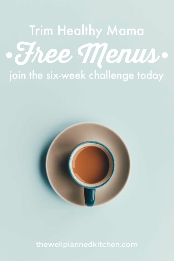 Join the free unofficial THM challenge group and get tons of free menus! Everything you need to get a fresh start and stick to it for good! #trimhealthymama #thm