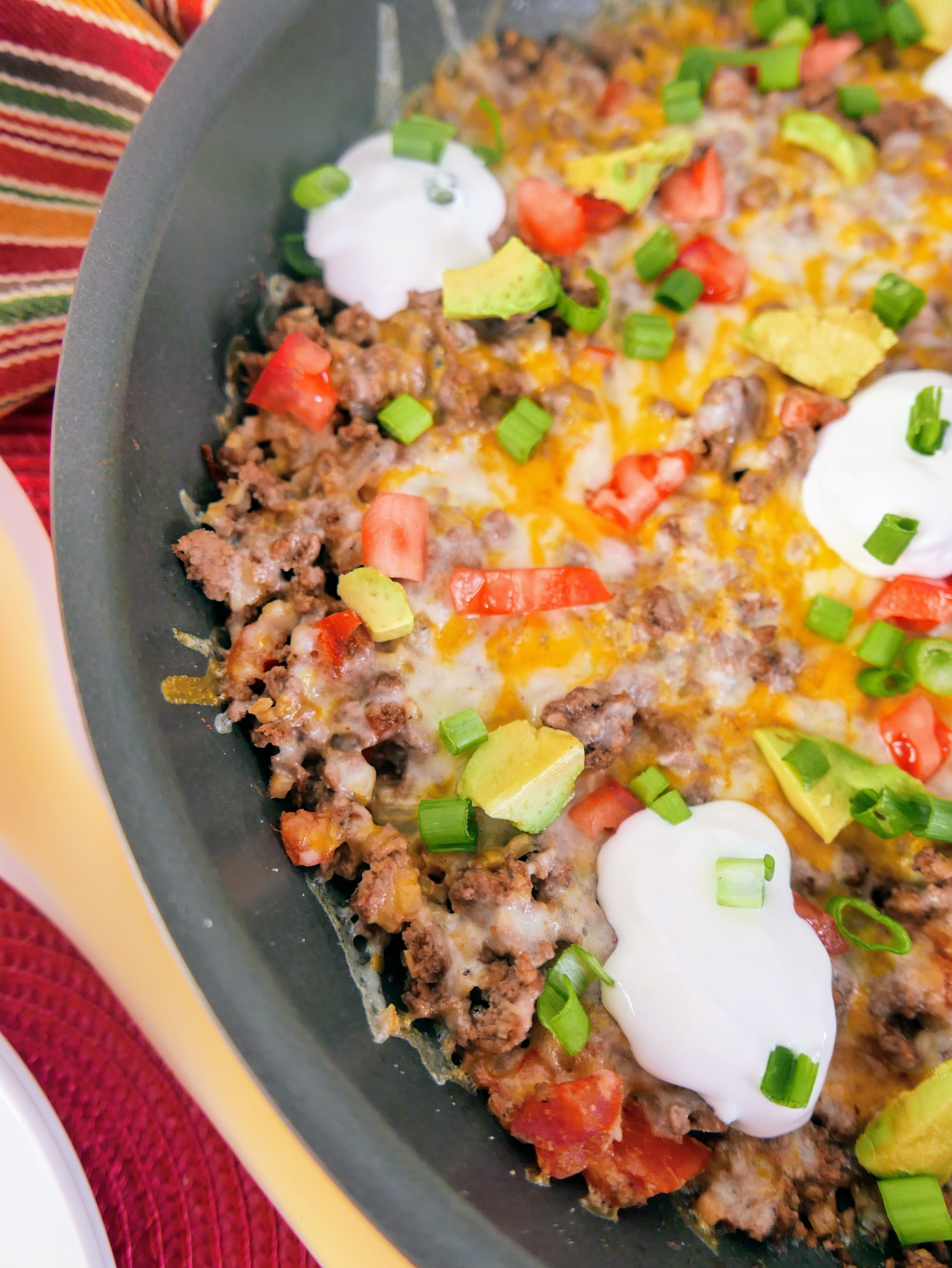 Easy Low-Carb Mexican Skillet