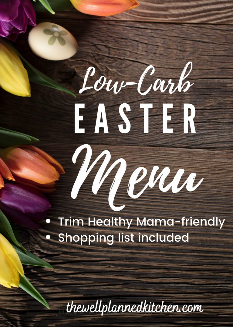 Easter Menu for Trim Healthy Mamas