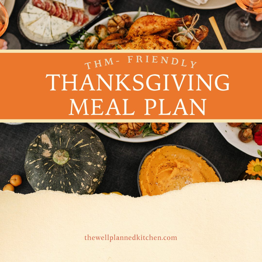 THM Thanksgiving Meal Plan