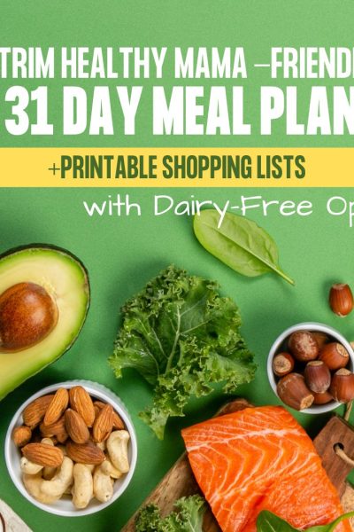 31 Day Meal Plan for THM! Totally free; shopping lists included - dairy optional!