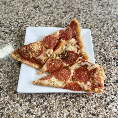Easy, 4 Ingredient THM-Friendly Pizza Crust #trimhealthymama #thm #lowcarb