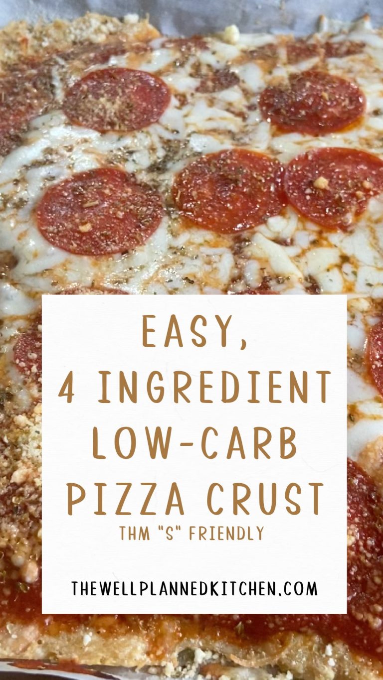 Easy Low Carb Pizza Crust