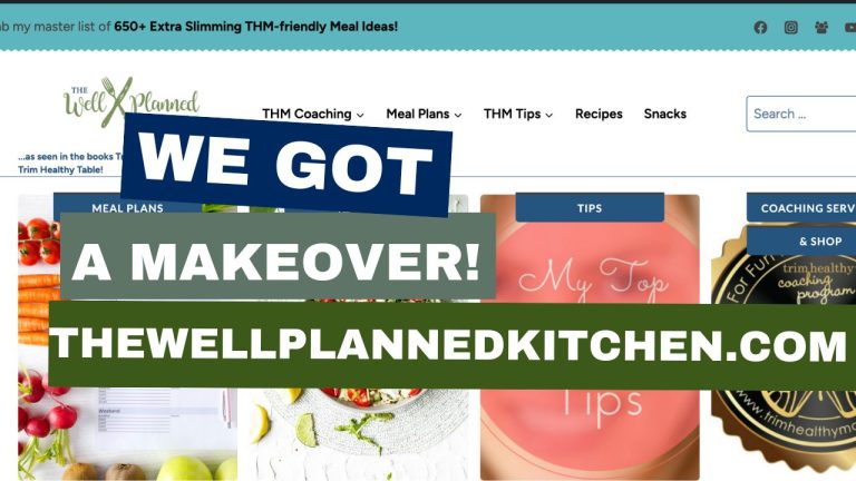 TheWell-PlannedKitchen – THM Tips and Resources