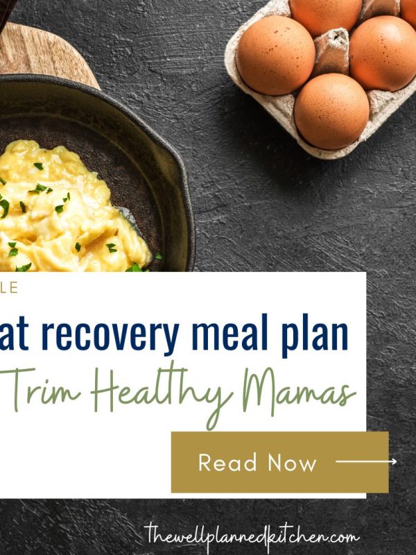 Sample Meal Plan to Recover from Cheating