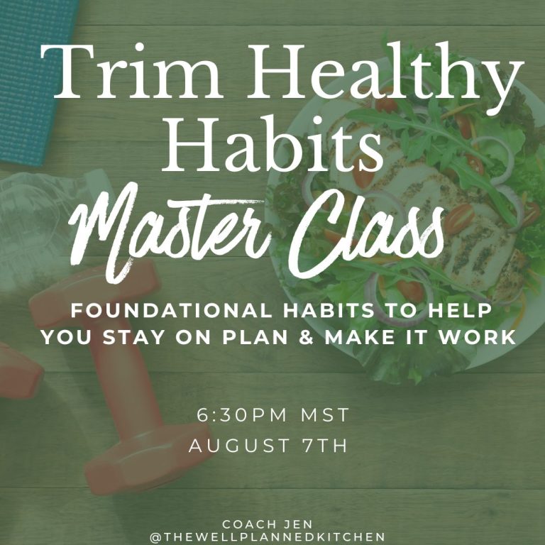 Trim Healthy Habits Class