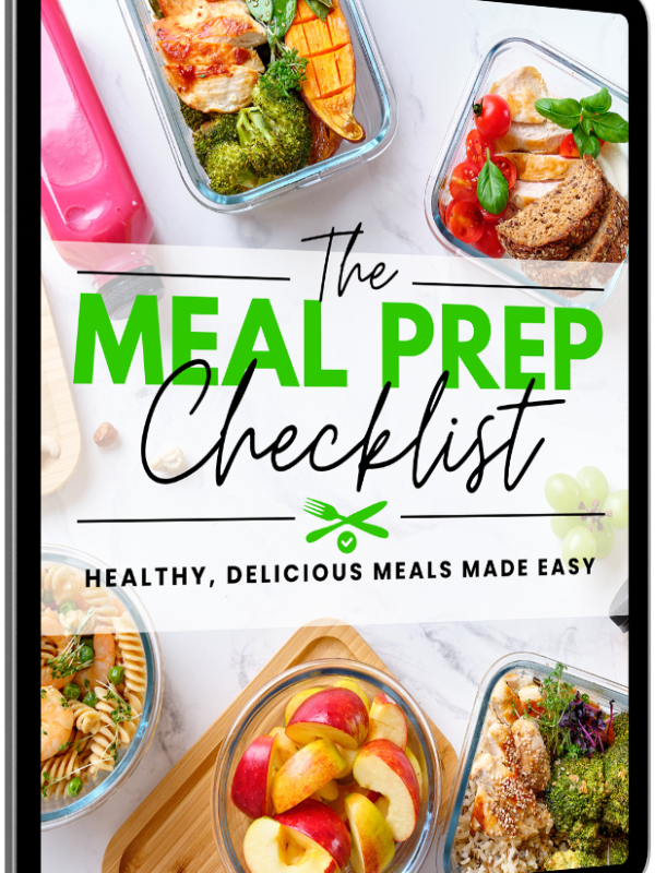 Free Meal Prep Mini Class (with checklist & recipes!)