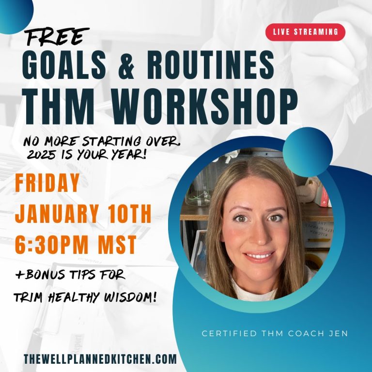 FREE THM Routines & Goals Workshop