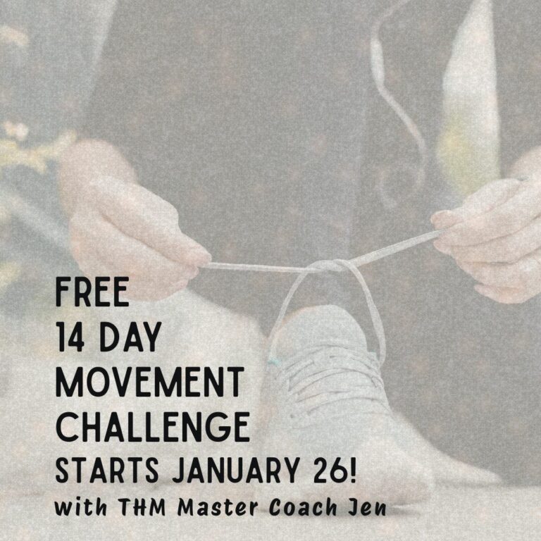 Trim Healthy Mama Movement Challenge